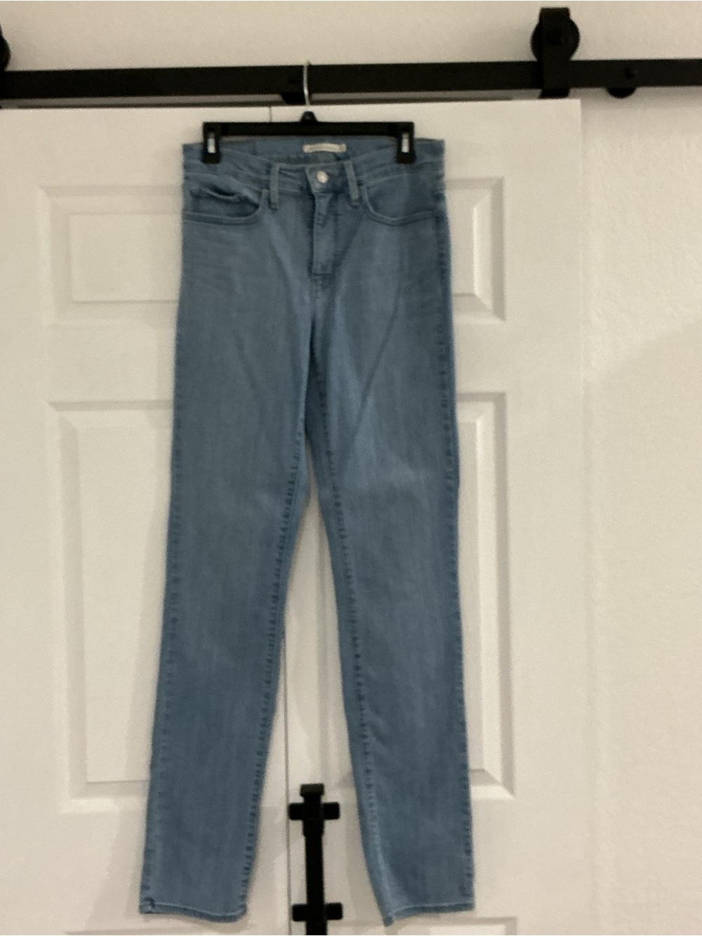 Levi's Women's 314 Jeans in Light Blue Denim